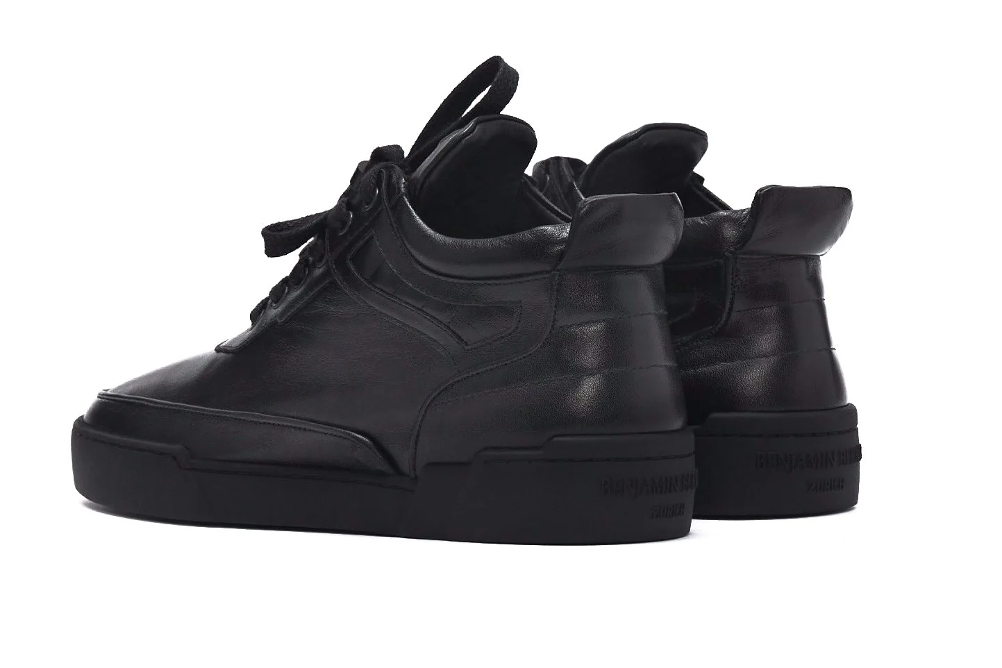 Mid-Top ALL BLACK - Image 3