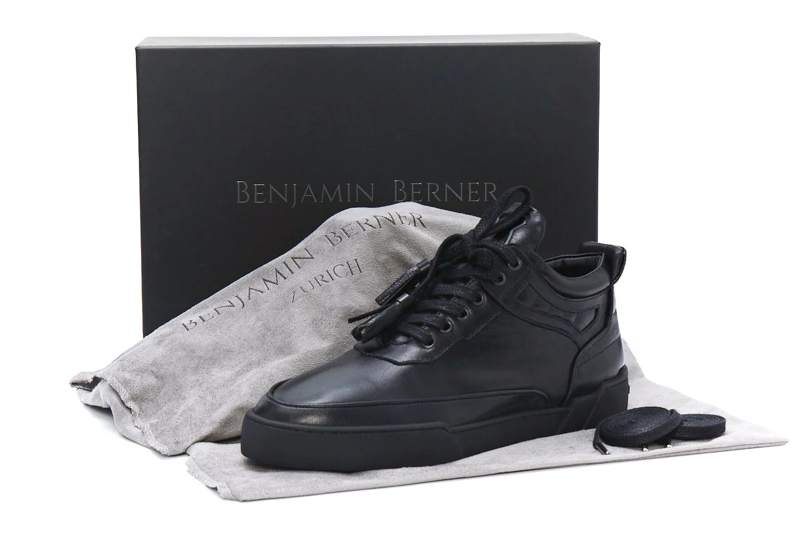 Mid-Top ALL BLACK - Image 4