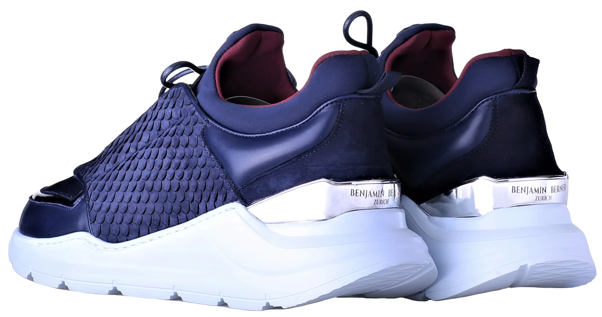 LOW-TOP BNJ MAGNUS RUNNER NAVY COBRA CUT-NEOPRENE - Image 3