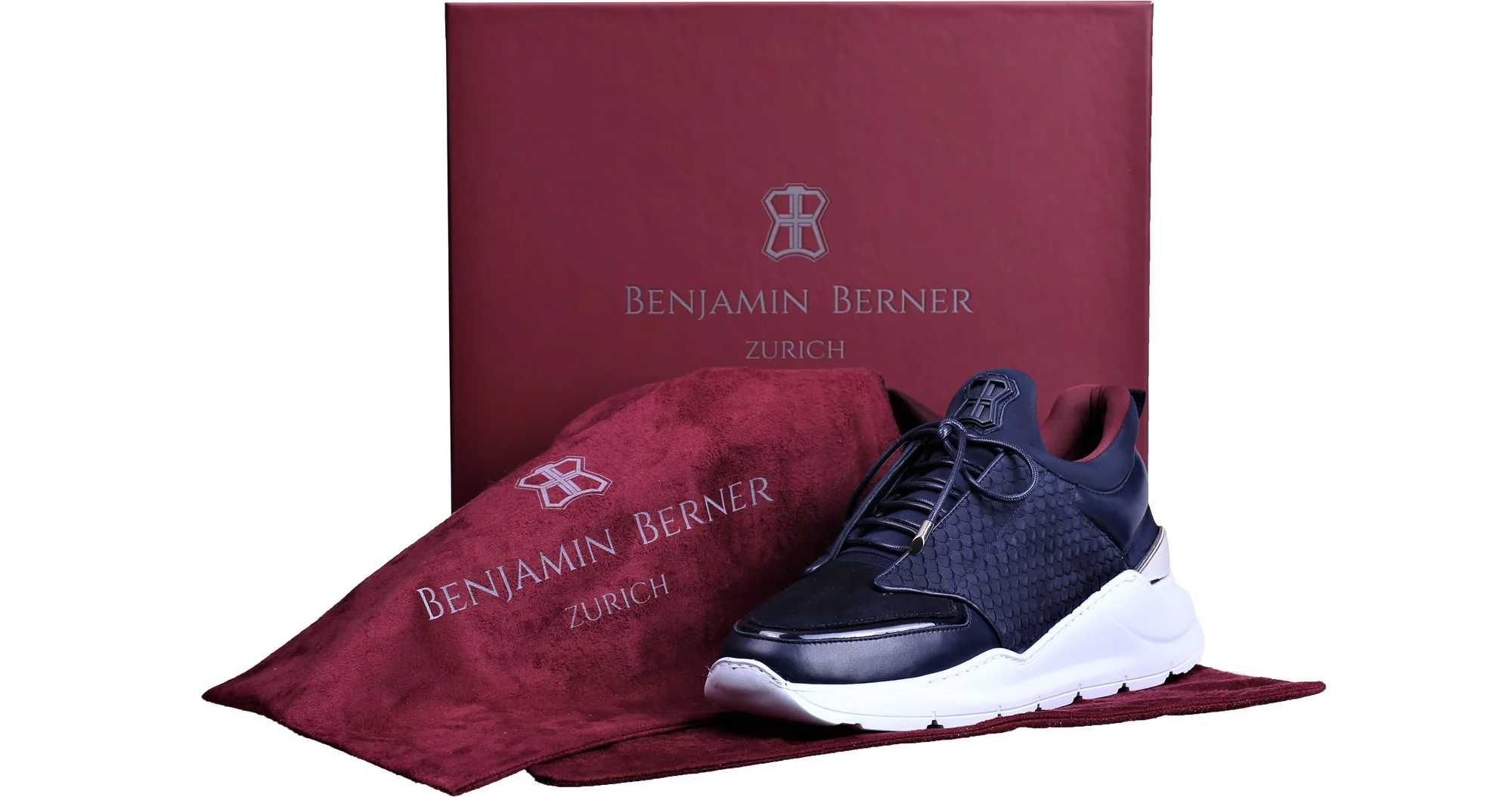 LOW-TOP BNJ MAGNUS RUNNER NAVY COBRA CUT-NEOPRENE - Image 4