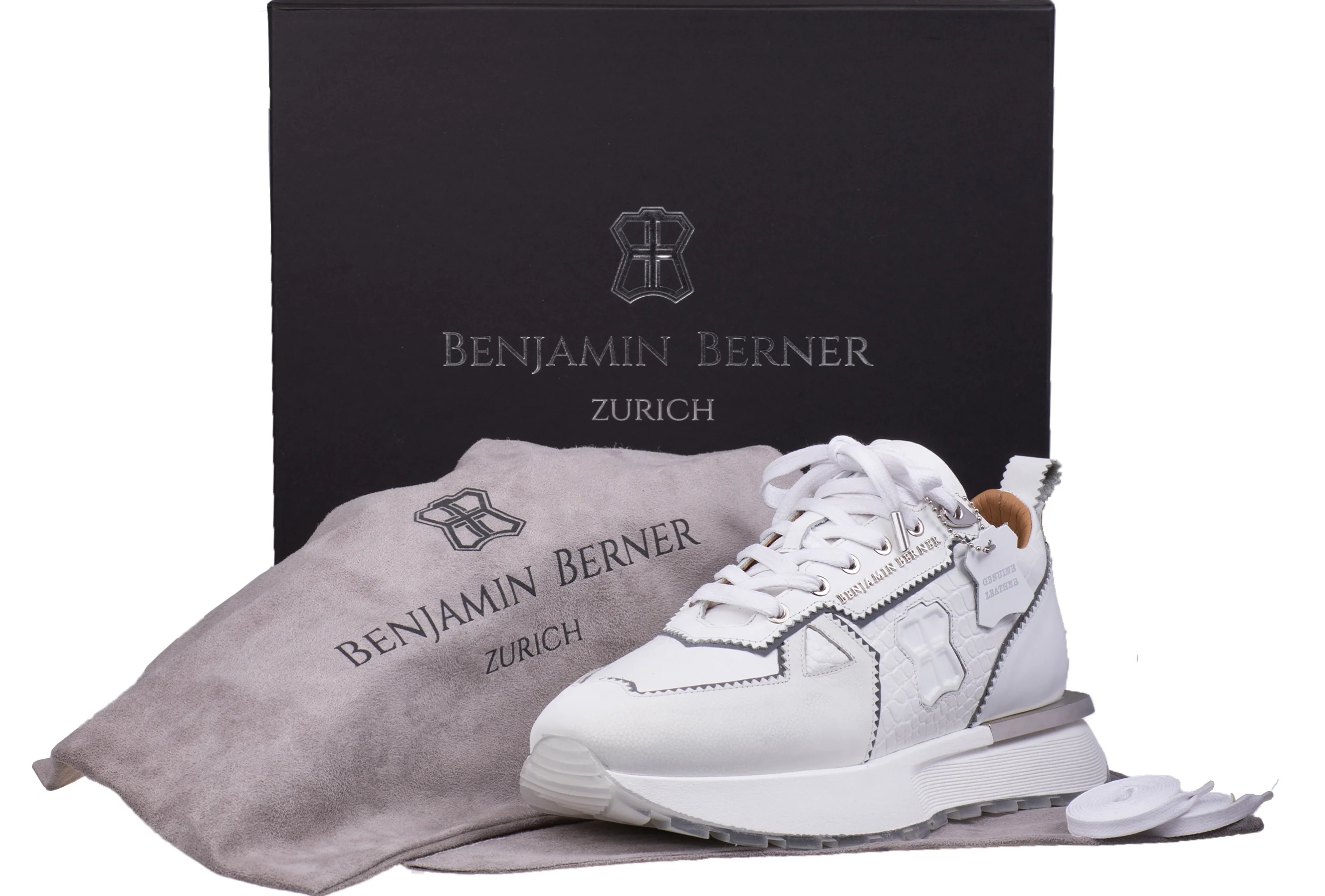 BNJ NEXUS ALL WHITE ALLIGATOR EFFECT - Image 3