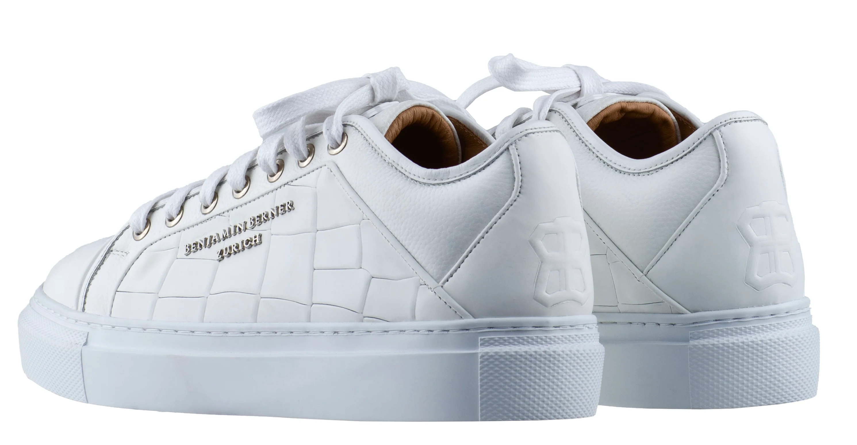BNJ ODIN ALL WHITE  MATT CROCODILE - Image 4