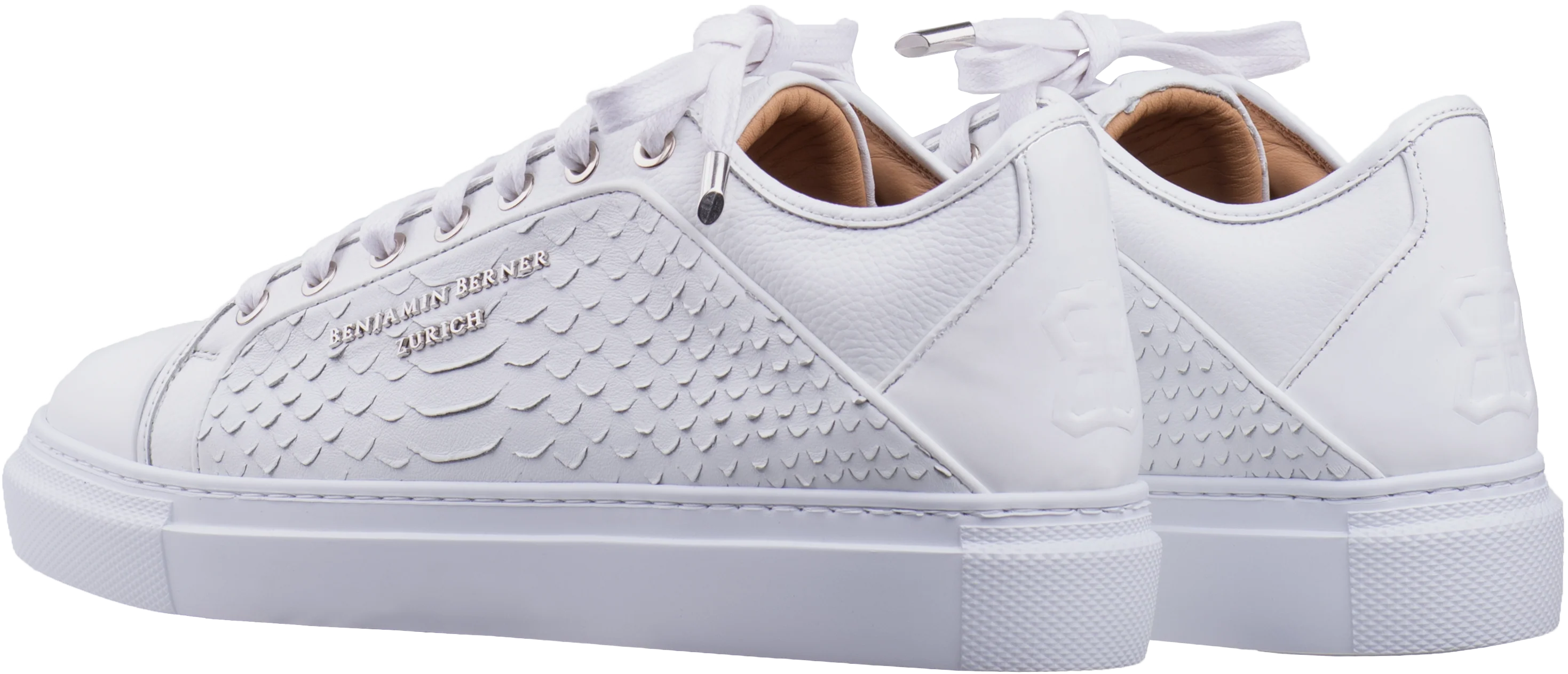 BNJ ODIN ALL WHITE PYTHON CUT NAPPA - Image 3
