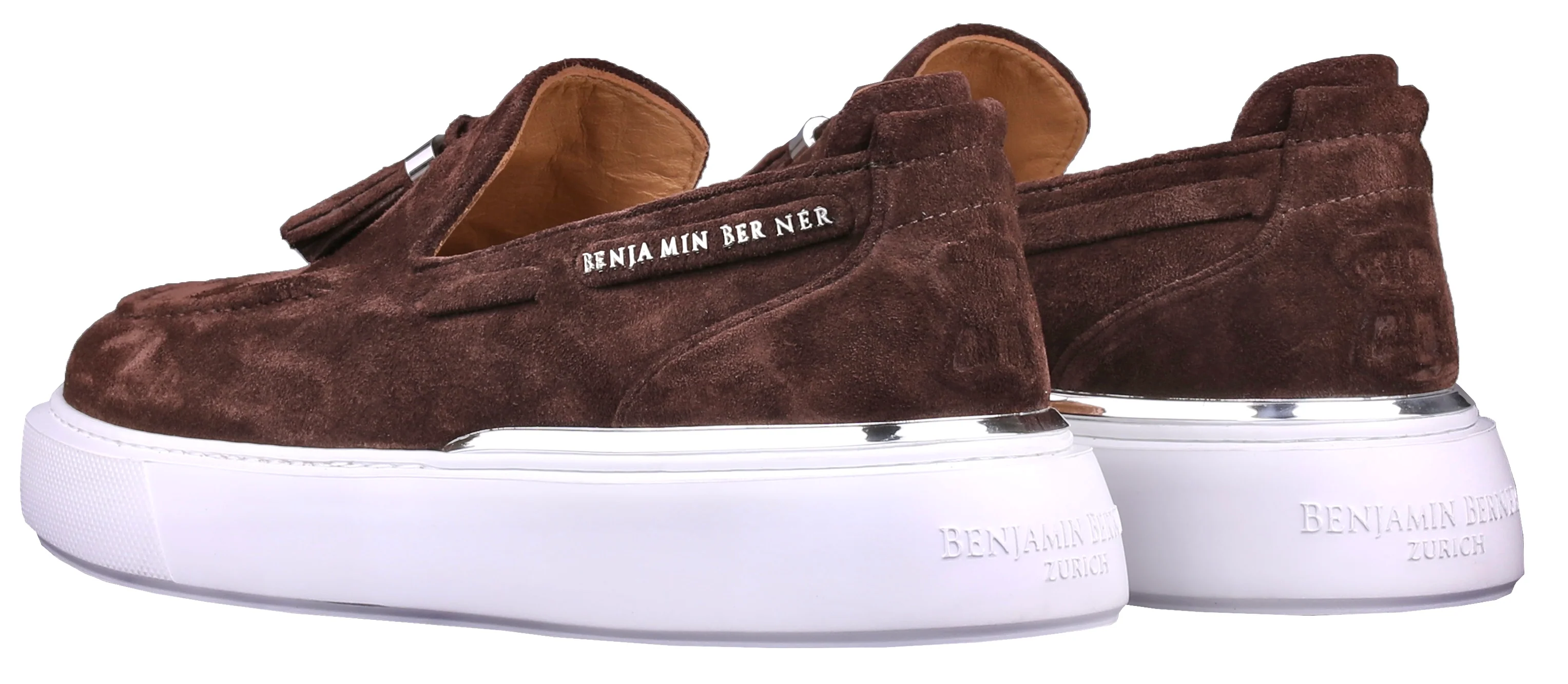 BNJ ORION BROWN SUEDE   TASSEL LOAFER - Image 3