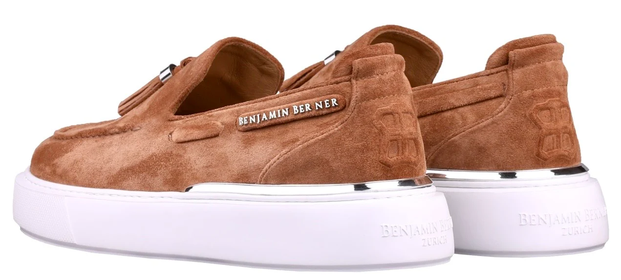 BNJ ORION COPPER SUEDE  TASSEL LOAFER - Image 3