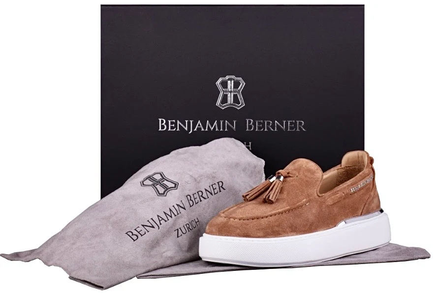 BNJ ORION COPPER SUEDE  TASSEL LOAFER - Image 4