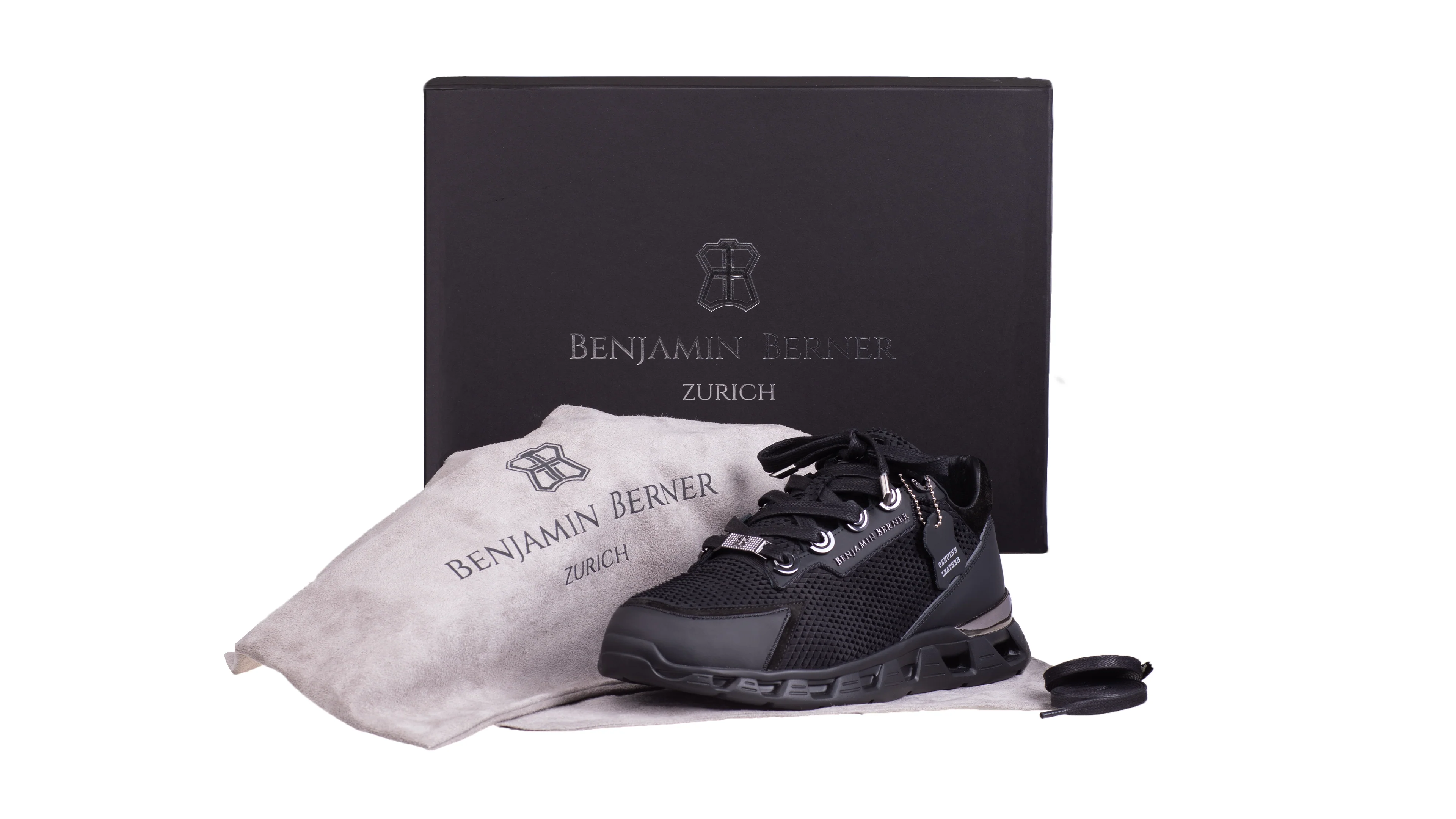 BNJ RAZOR HIGH TECH RUNNER RHOMBUS CUT NUBUCK - Image 3