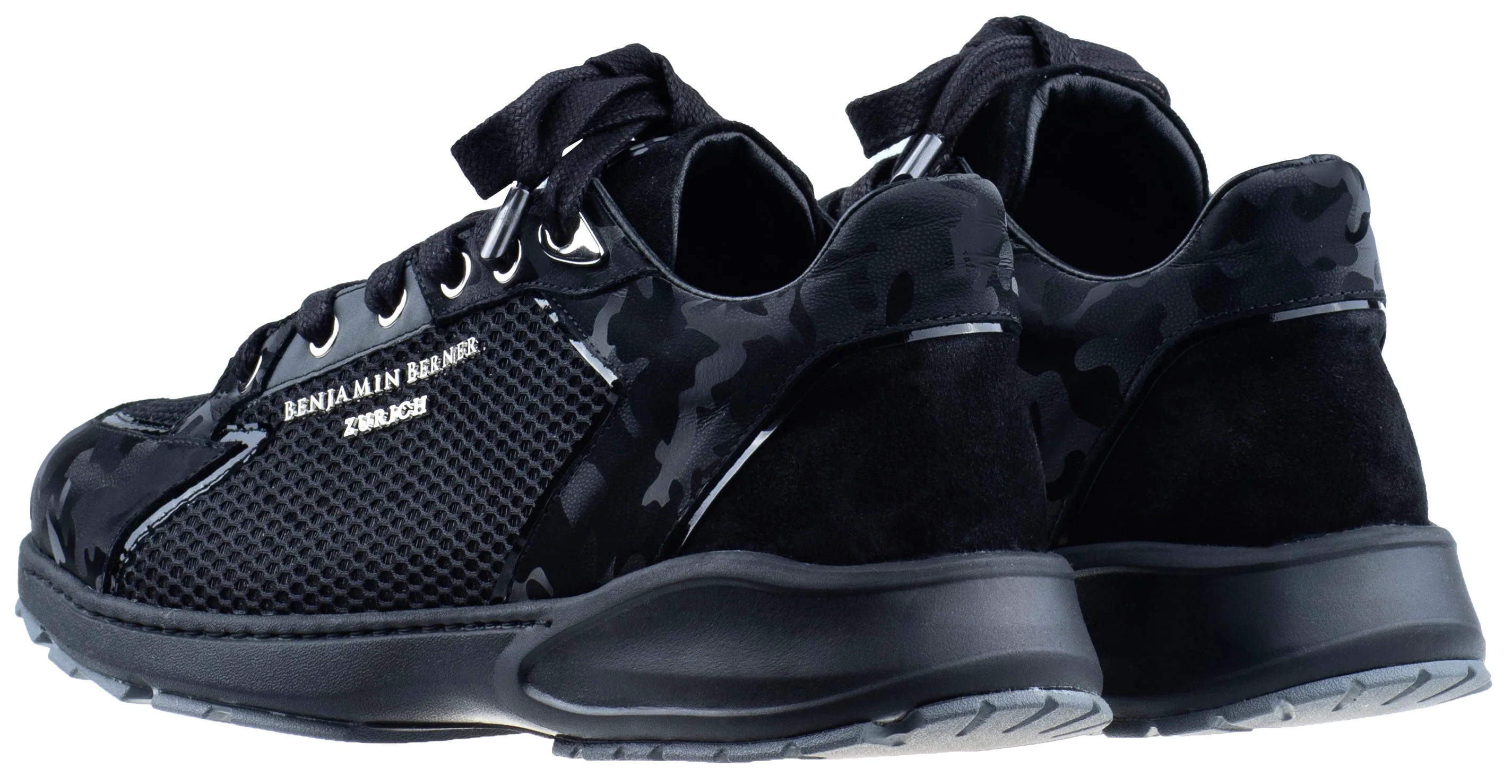 BNJ VENTO BLACK CAMOUFLAGE-MESH - Image 3