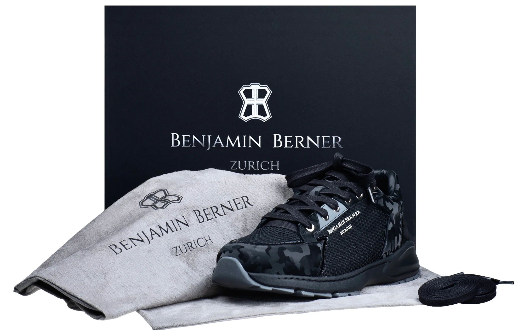 BNJ VENTO BLACK CAMOUFLAGE-MESH - Image 4