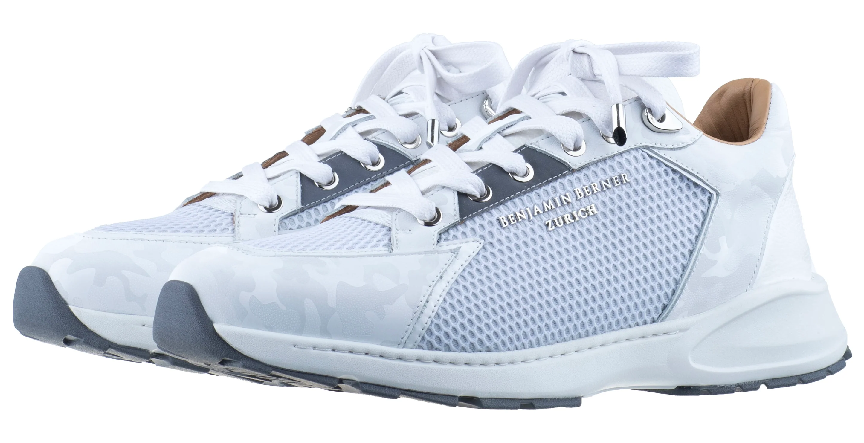 BNJ VENTO WHITE REFLECTIVE CAMOUFLAGE-MESH