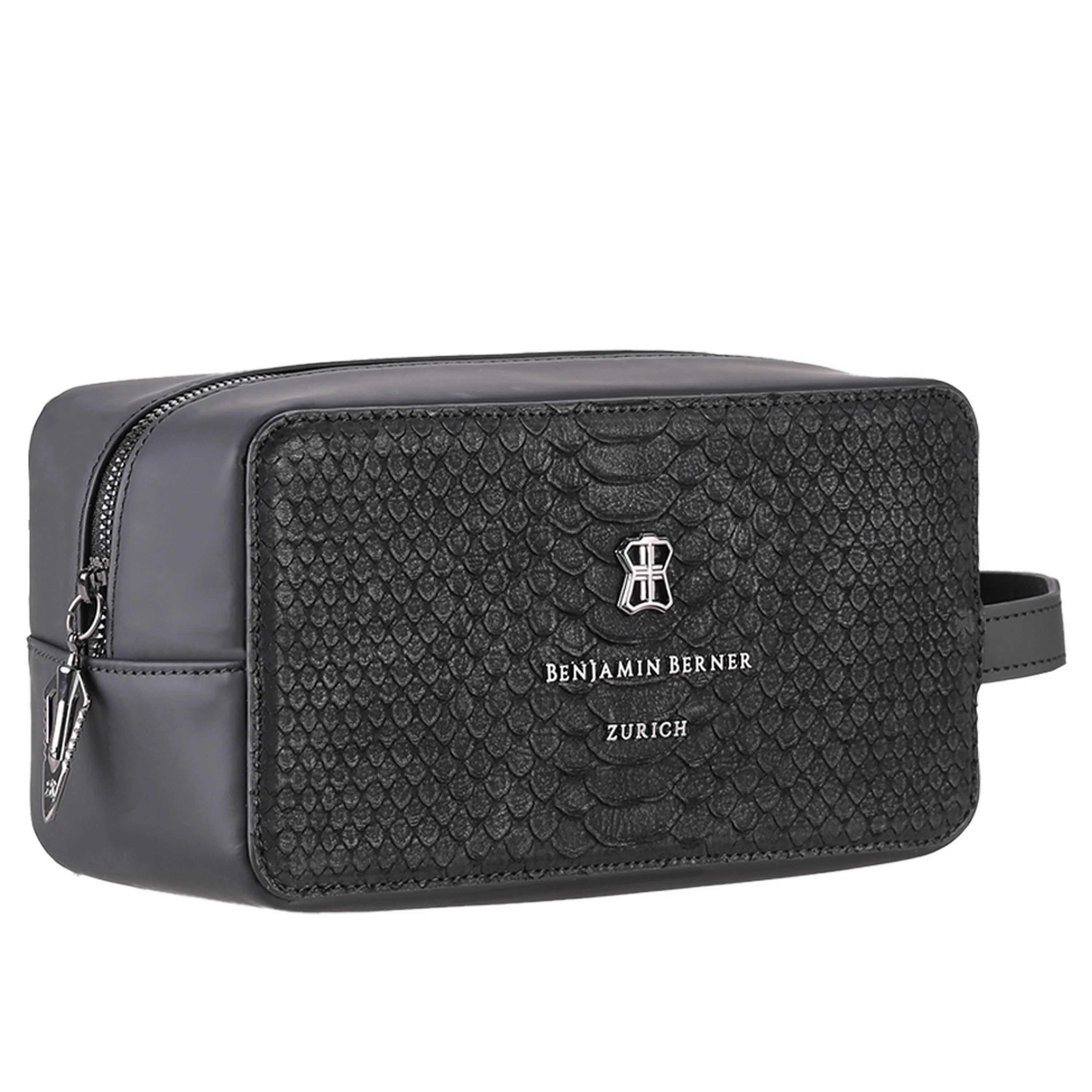 BNJ WASHBAG BLACK PYTHON CUT MATT NAPPA - Image 2