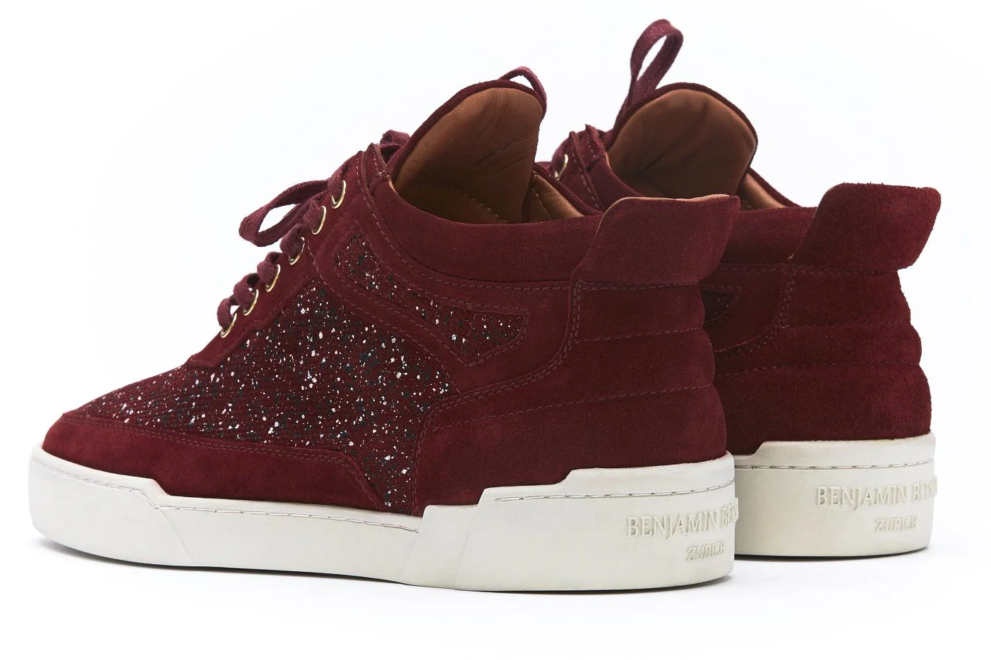 Mid-Top BORDEAUX RED - Image 3