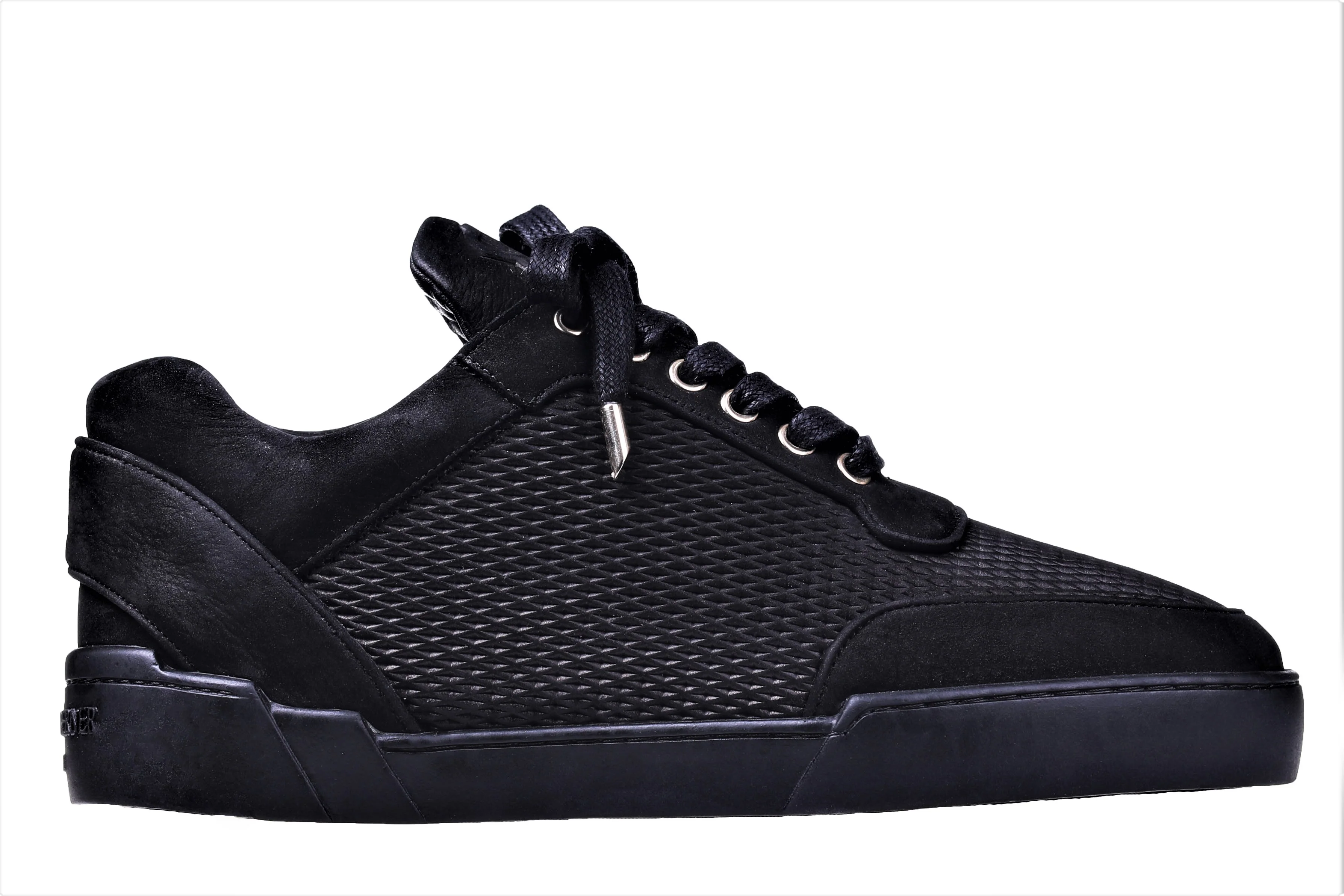 Low-Top ALL BLACK NUBUCK - Image 2