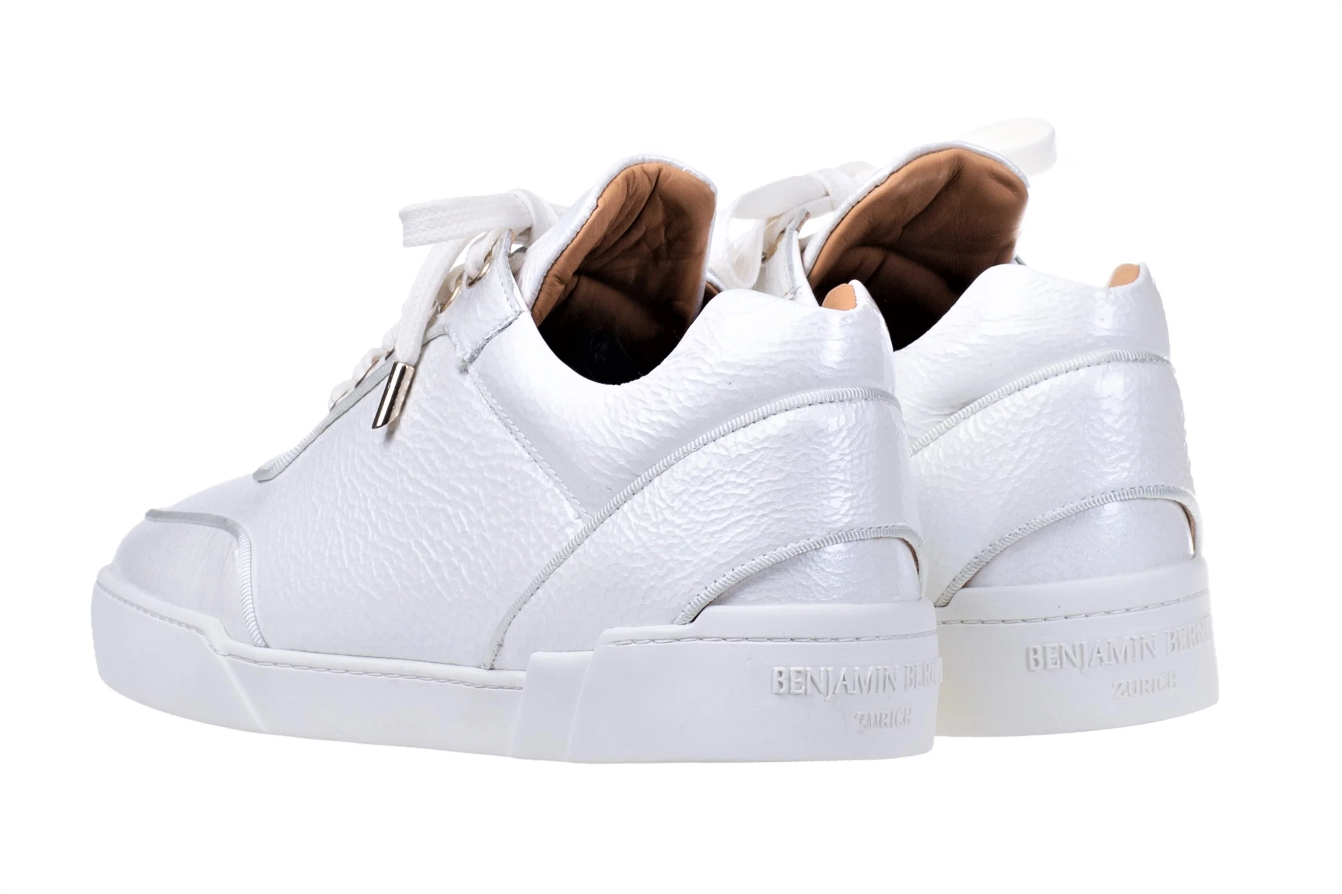 Low-Top OFF WHITE WASHED PATENT CALFSKIN - Image 3