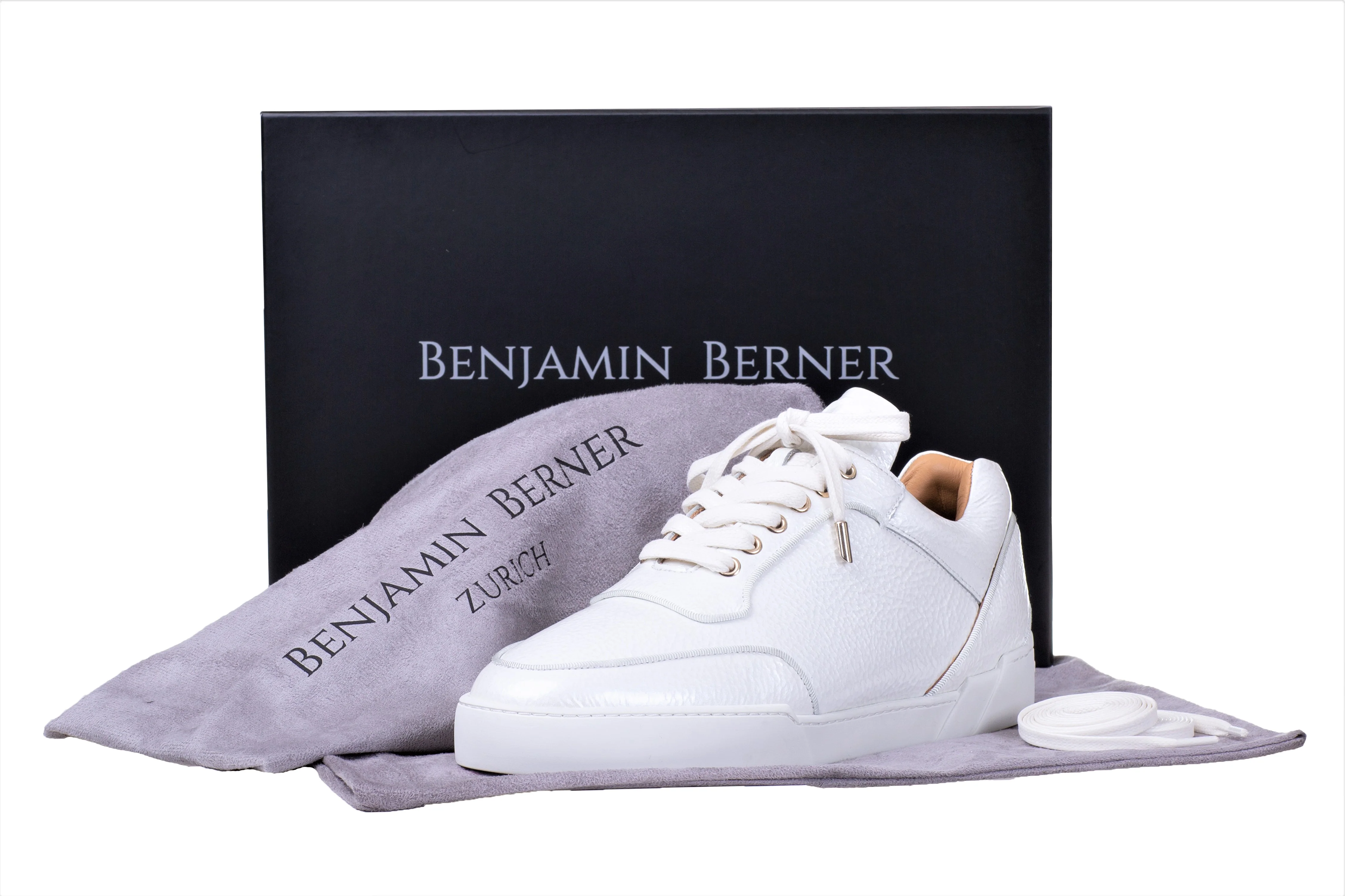 Low-Top OFF WHITE WASHED PATENT CALFSKIN - Image 4