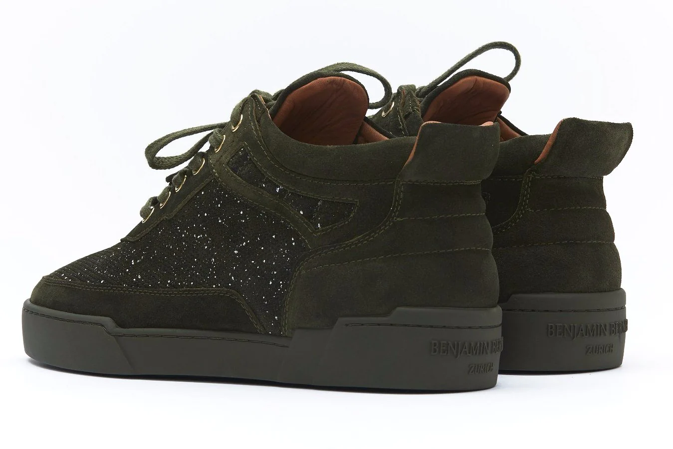 Mid-Top KHAKI SUEDE - Image 3