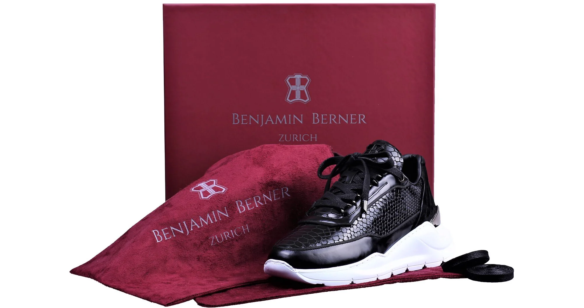 LOW-TOP BNJ HECTOR RUNNER PYTHON EFFECT BRUSHED LEATHER - Image 4