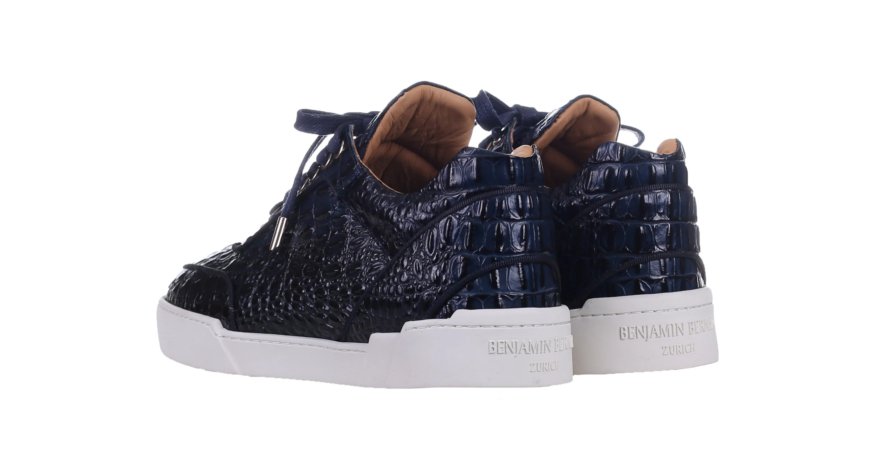 Low-Top NAVY ALLIGATOR EFFECT - Image 3