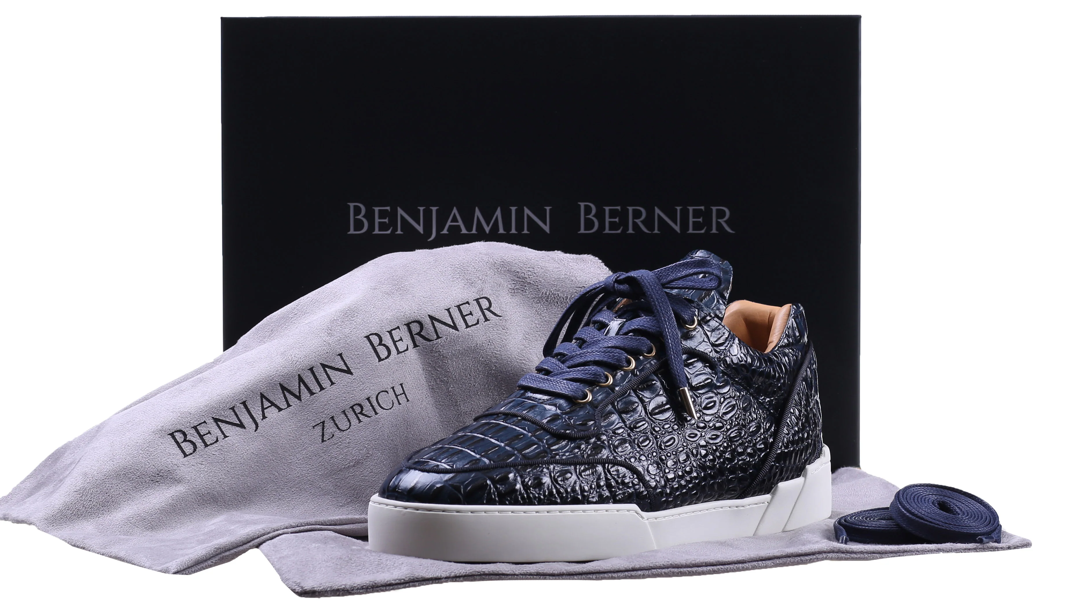 Low-Top NAVY ALLIGATOR EFFECT - Image 4