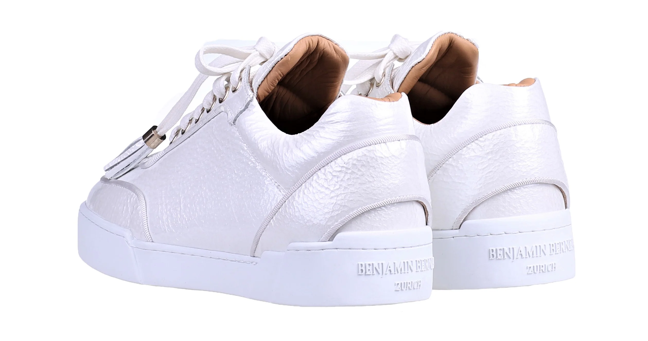 Women's Low-Top Off White Washed Patent - Image 3